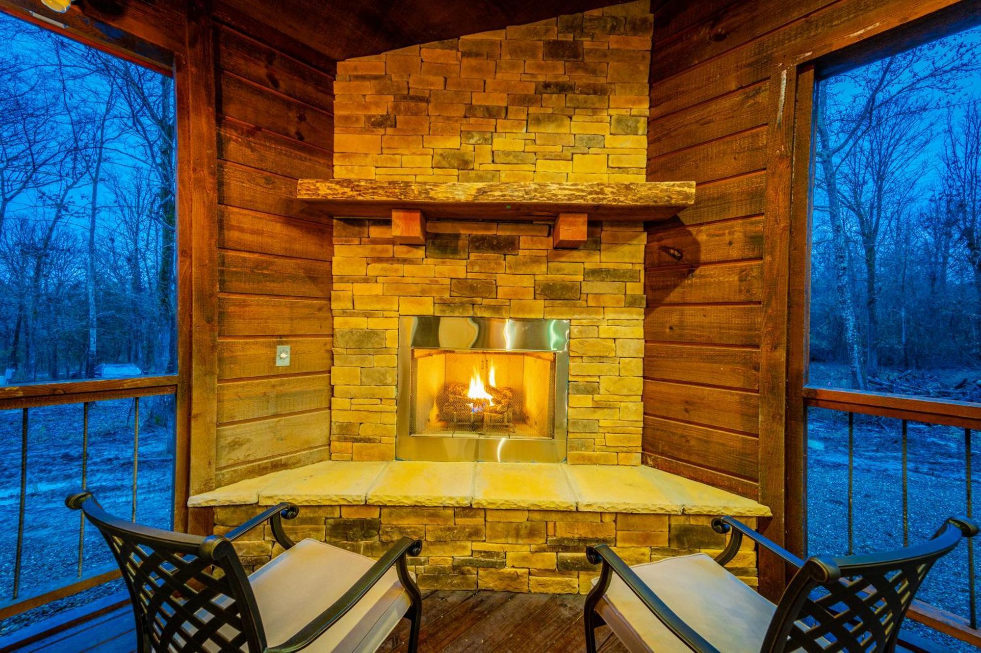 The Luxurious Blue Sky Lodge Is Epic! Broken Bow Exterior foto