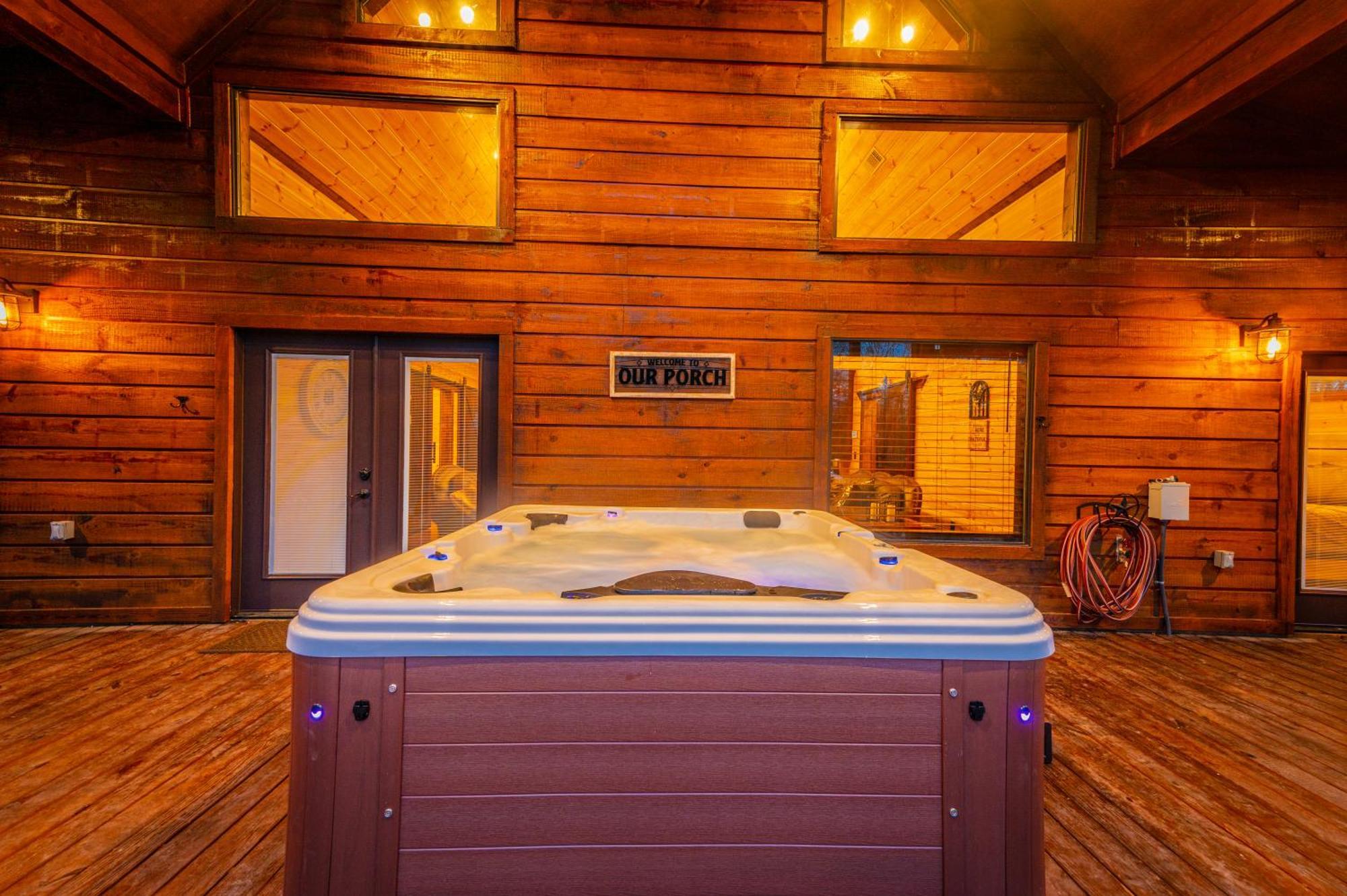 The Luxurious Blue Sky Lodge Is Epic! Broken Bow Exterior foto