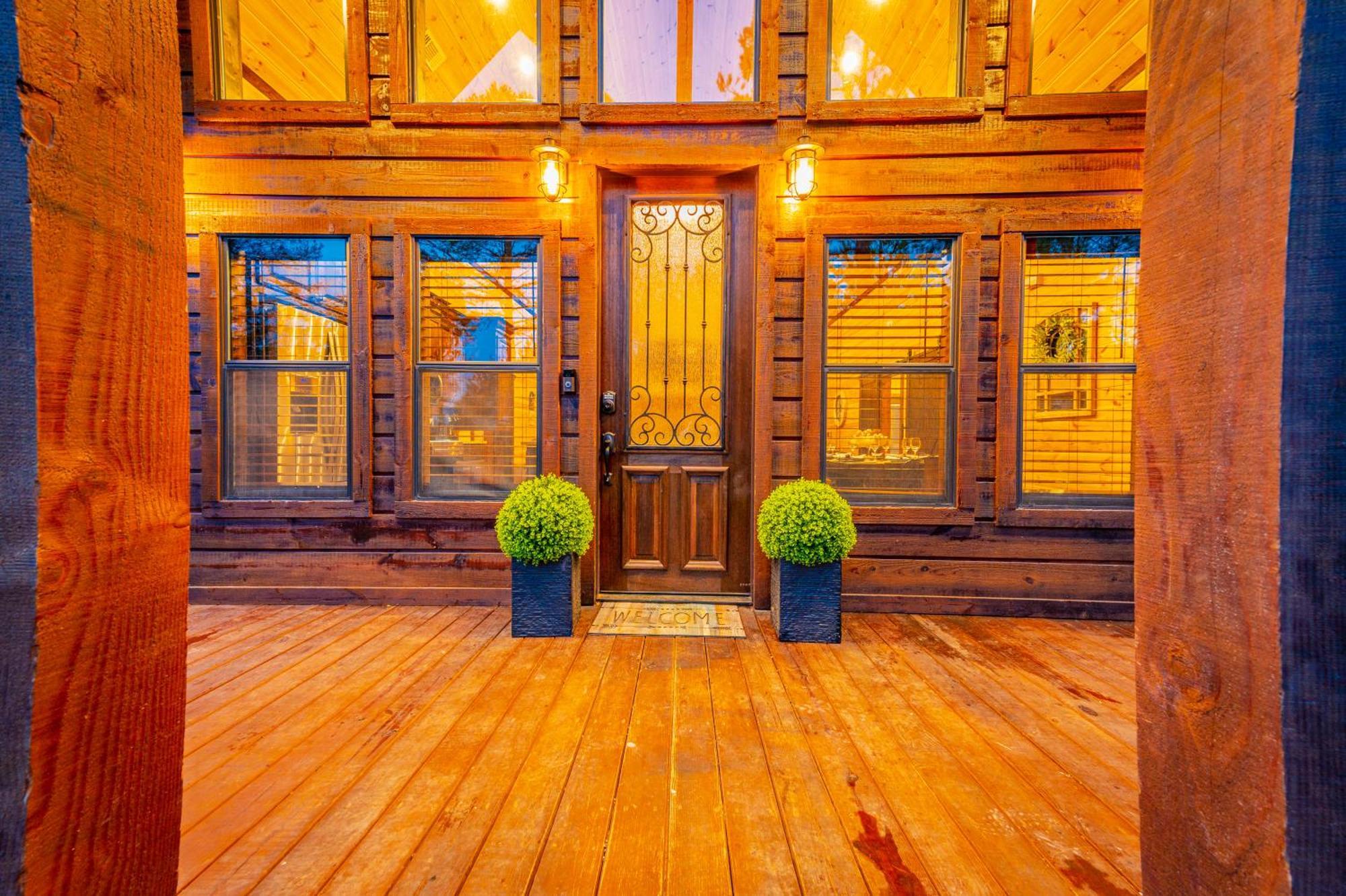 The Luxurious Blue Sky Lodge Is Epic! Broken Bow Exterior foto