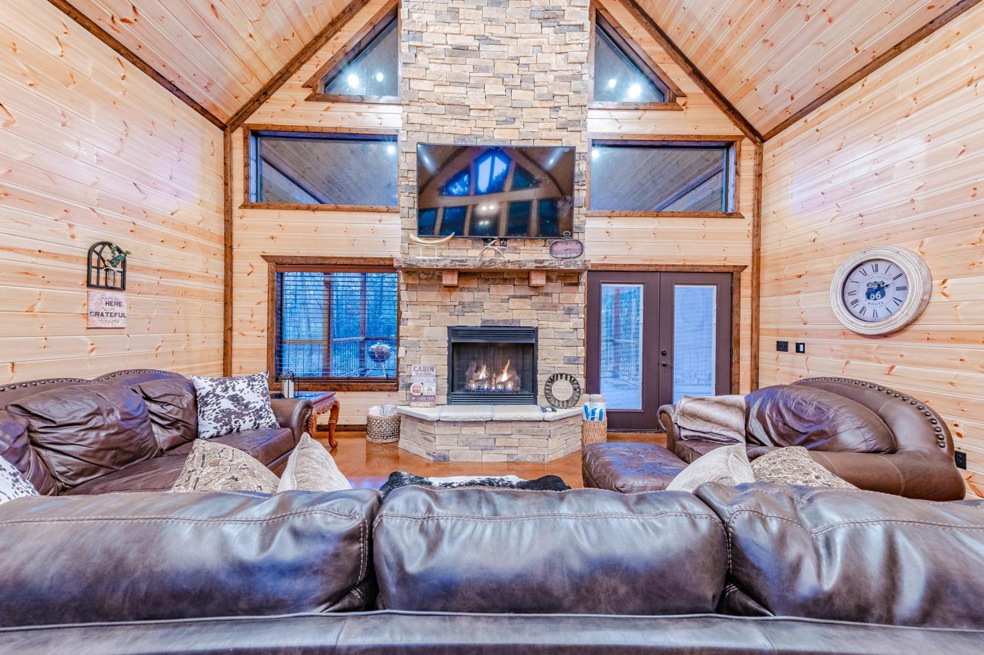 The Luxurious Blue Sky Lodge Is Epic! Broken Bow Exterior foto